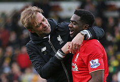 Juergenas Kloppas ir Kolo Toure