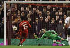 Danielis Sturridge'as realizavo baudinį