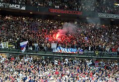 Prancūzijos taurės finale sirgaliai kėlė betvarkę