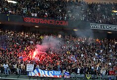 Prancūzijos taurės finale sirgaliai kėlė betvarkę