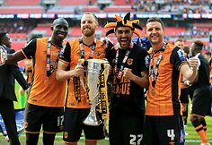 „Hull City“ futbolininkų triumfas