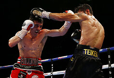 Jorge'as Linaresas prie&scaron; Anthony Crolla