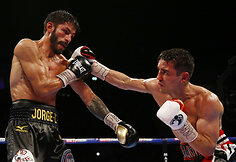 Jorge'as Linaresas prie&scaron; Anthony Crolla