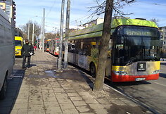 Avarija Vilniuje sutrikdė viešojo transporto eismą