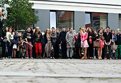 Vilniaus Salomėjos Nėries gimnazija pasitiko naujus mokslo metus ir būsimą 100-ąją gimnazistų laidą