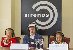 Teatro festivalio "Sirenos" pristatymo konferencija