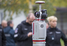 Policija demonstruoja naują 3D skanerį