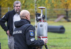Policija demonstruoja naują 3D skanerį