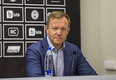 Lietuvos futbolo federacijos spaudos konferencija