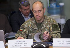 Valstybės ekstremalių situacijų komisijos posėdis dėl korona viruso