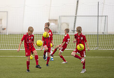 Vilniaus Pilaitės gimnazijos dengto futbolo maniežo atidarymas