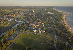 Šventoji, fotografuota su dronu