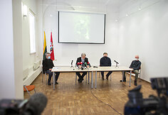 Lietuvos gyventojų genocido ir rezistencijos tyrimo centro spaudos konferencija