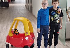 Mamų unijos &Scaron;eimos namai pildosi vėžiu sergančiais vaikais ir &scaron;eimomis i&scaron; Ukrainos