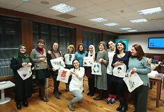 Jovita Sakalauskaitė ir jos kūryba &ndash; 2018 m. &bdquo;Needle Felting Workshop&ldquo;