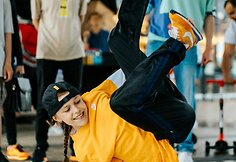 Breiko šokėja Bgirl Nicka (Dominika Banevič)