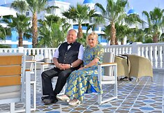Irena kartu su vyru
