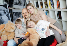 Šeima sūnaus Adomėlio diagnozę išgirdo lygiai prieš metus