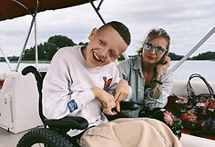 Evelina su sūnumi Kristupu