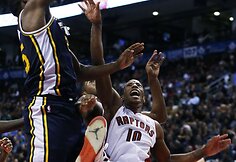 &bdquo;Toronto Raptors&ldquo; ekipa po trijų pratęsimų nusileido &bdquo;Utah Jazz&ldquo; atstovams 133:140