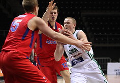 Kauno "Žalgirio" ir Maskvos CSKA jaunimo komandų mūšis dėl pirmosios vietos Eurolygos B grupėje