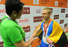 Gimnasto Tomo Kuzmicko sėkmė Utrechte
