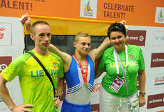 Gimnasto Tomo Kuzmicko sėkmė Utrechte