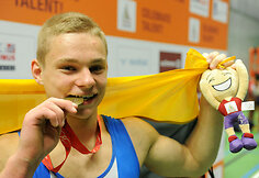 Gimnasto Tomo Kuzmicko sėkmė Utrechte