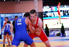 Paulius Galkinas &ndash; pasaulio jaunių graikų-romėnų imtynių pirmenybių Serbijoje vicečempionas