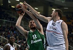 „Lietuvos ryto“ ir „Panathinaikos“ dvikovos momentai