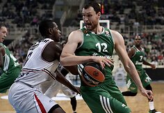 „Lietuvos ryto“ ir „Panathinaikos“ dvikovos momentai