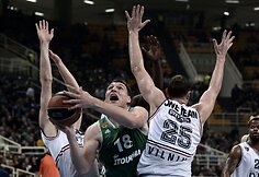 „Lietuvos ryto“ ir „Panathinaikos“ dvikovos momentai