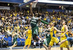 „Maccabi“ ir „Žalgirio“ rungtynių akimirkos – Justinas Dentmonas