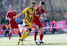 Panevėžio „Ekrano“ ir „Šiaulių“ dvikova Lietuvos futbolo A lygos čempionate
