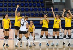 Lietuvos moterų tinklinio rinktinės pasirodymas Juodkalnijoje