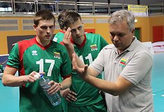 Lietuvos vyrų tinklinio rinktinės pasirodymas Liuksemburge