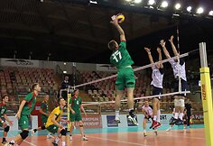 Lietuvos vyrų tinklinio rinktinės pasirodymas Liuksemburge