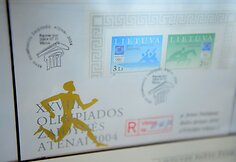 Sostinėje atidaryta filatelijos paroda Lietuvos olimpinio sąjūdžio 90-mečiui