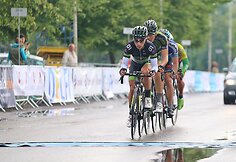 Paulius Šiškevičius sensacingai triumfavo Lietuvos dviračių plento čempionato grupinėse lenktynėse
