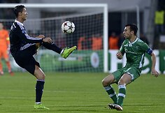 Madrido „Real“ ir Cristiano Ronaldo UEFA čempionų lygos mače