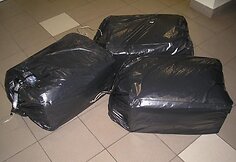 Iš Nemuno ištrauktos baltarusiškos cigaretės