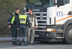 Vilniuje susidūrė &bdquo;Toyota&ldquo; ir krovininis automobilis &bdquo;Scania&ldquo;