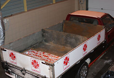 Cigaretes gabenęs automobilis