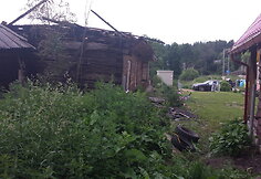Gaisras Varėnos rajone, Pamerkių kaime