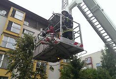 Gaisras Vilniuje, Rugių gatvėje