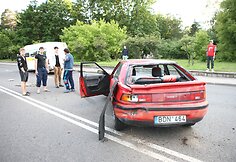 Girtas klaipėdietis automobiliu vartėsi uostamiesčio gatvėmis.