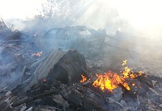 Ugnis Klaipėdos rajone sunaikino ūkininko turtą