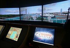 Virtualios SGD terminalui skirtos laivo "Independence" įvedimo į Klaipėdos uostą pratybos