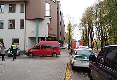 Specialiąsias tarnybas ant kojų sukėlė pranešimas apie bombą šalia Klaipėdos apylinkės teismo
