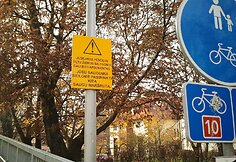 Pėsčiųjų tiltas virš geležinkelio Klaipėdoje
